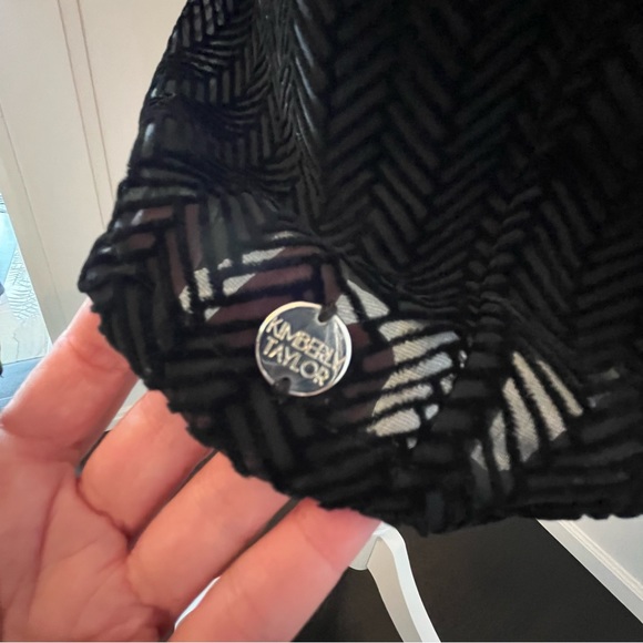 Kimberly Taylor Silk/Velvet Dress - Picture 7 of 7